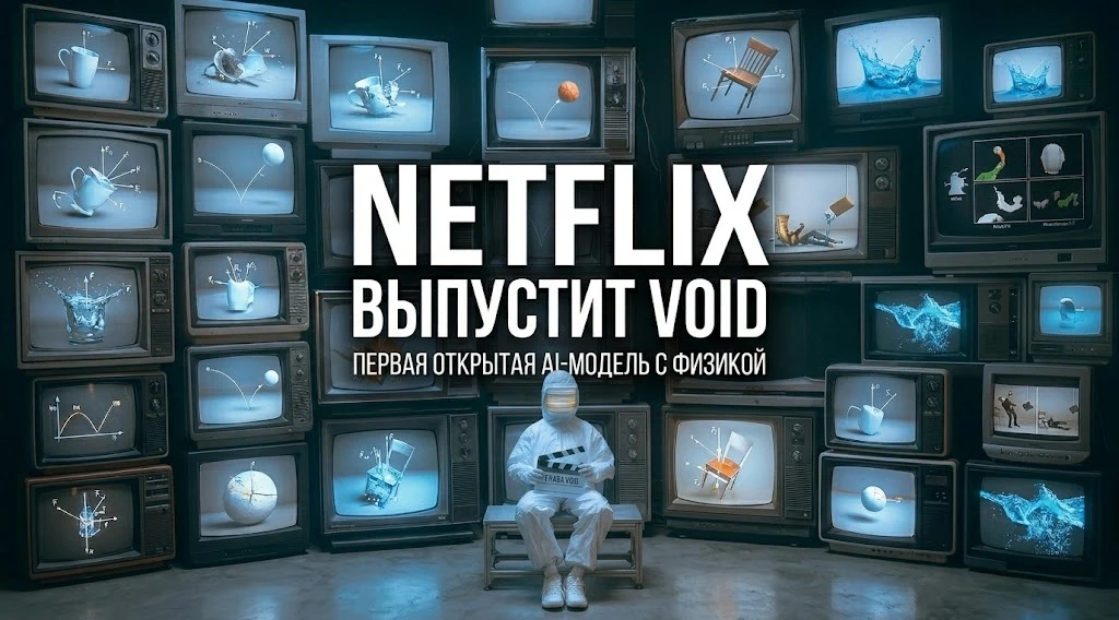 NETFLIX НЕДАВНО ВЫПУСТИЛА СВОЮ ПЕРВУЮ ОТКРЫТУЮ AI-МОДЕЛЬ.