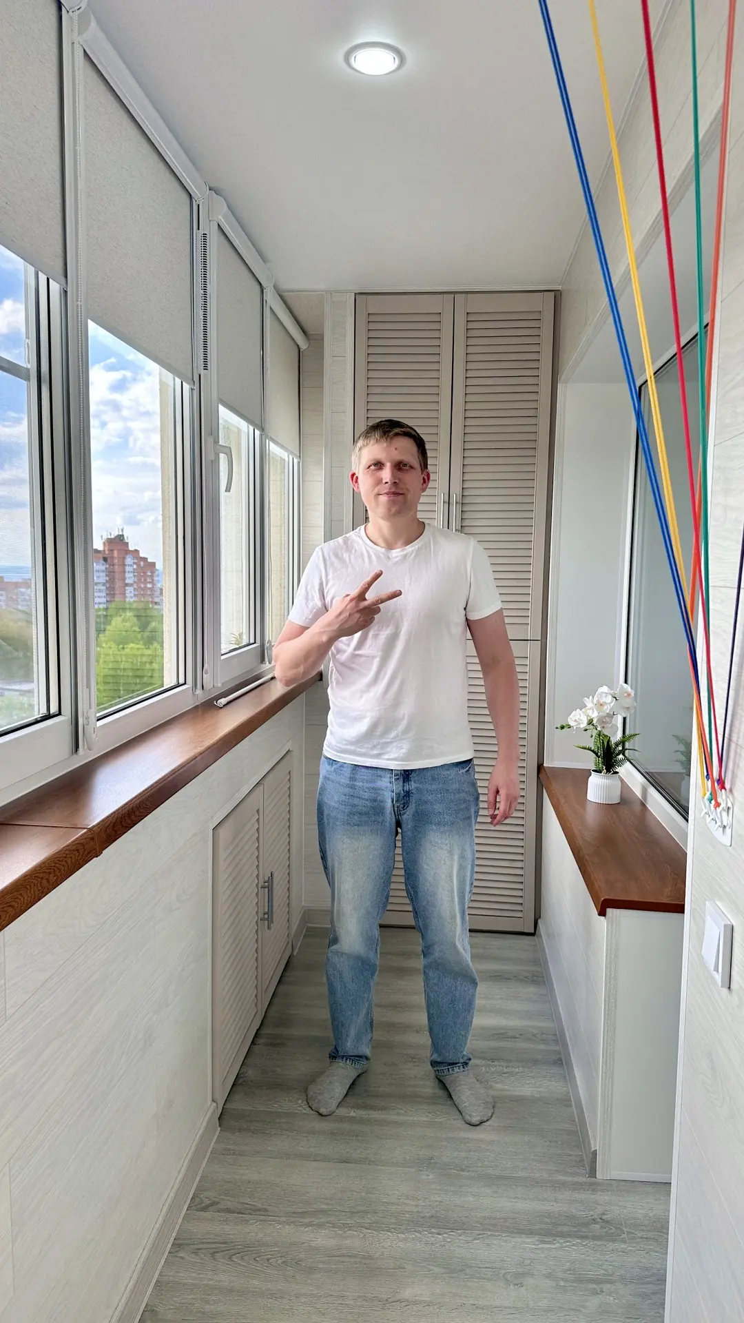 Когда на балконе хочется отдыхать, а не спотыкаться о коробки... 🫣