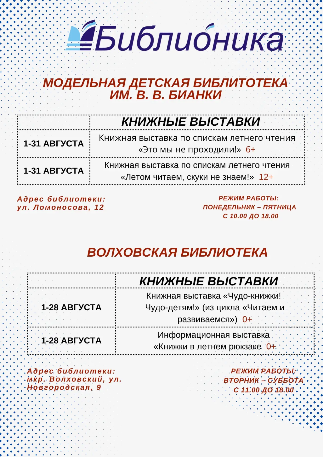 Медиа публикации