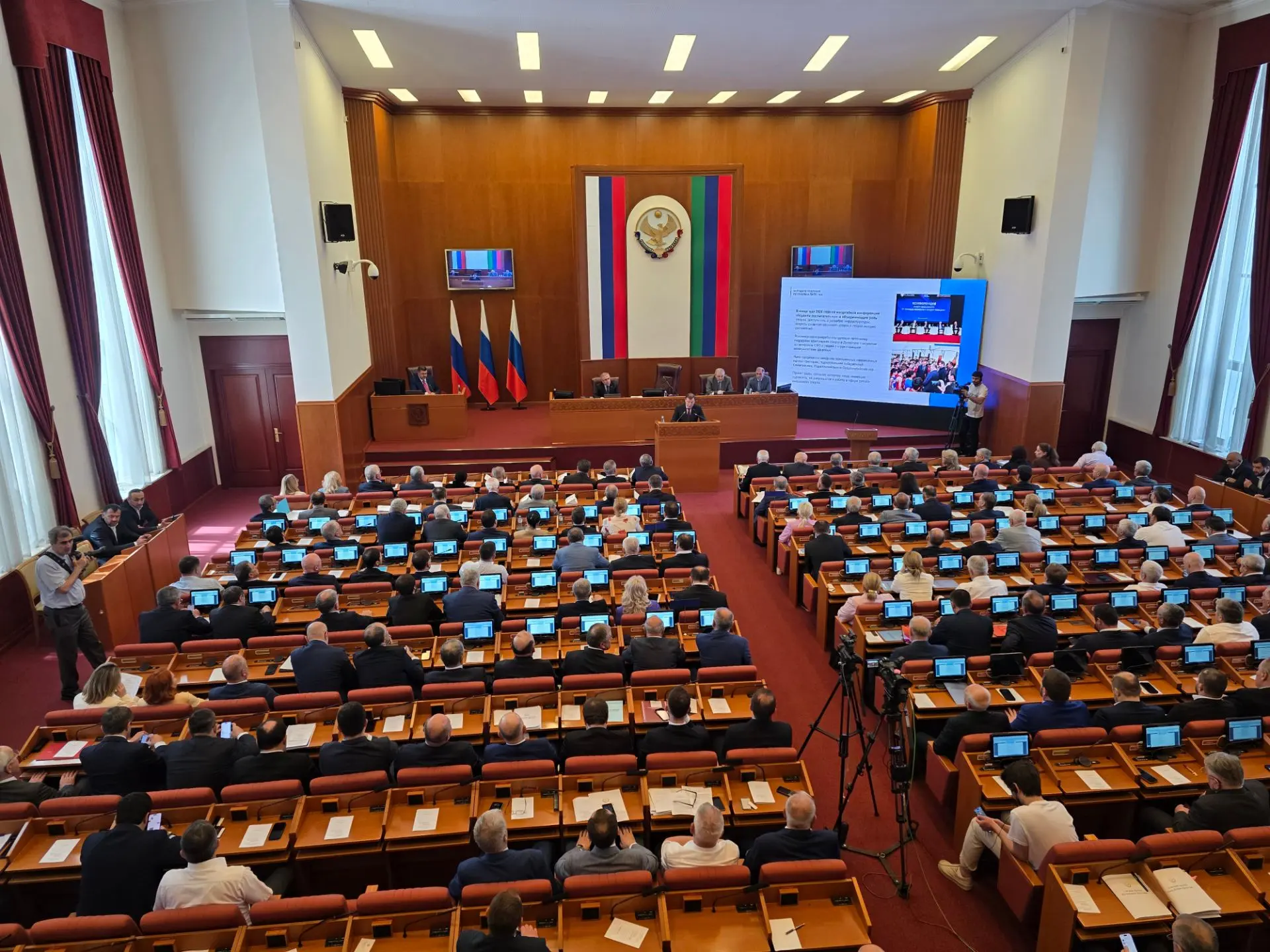 📌 Федор Щукин высоко оценил работу парламента Дагестана седьмого созыва