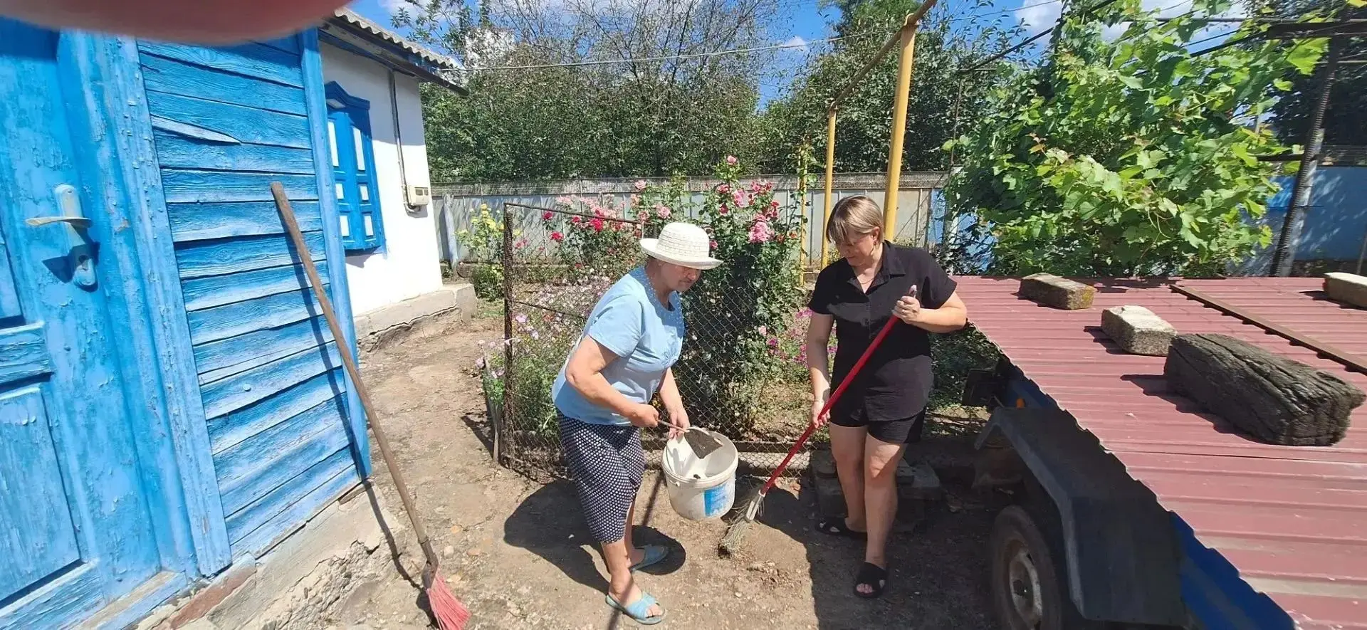 Забота начинается у дома😊