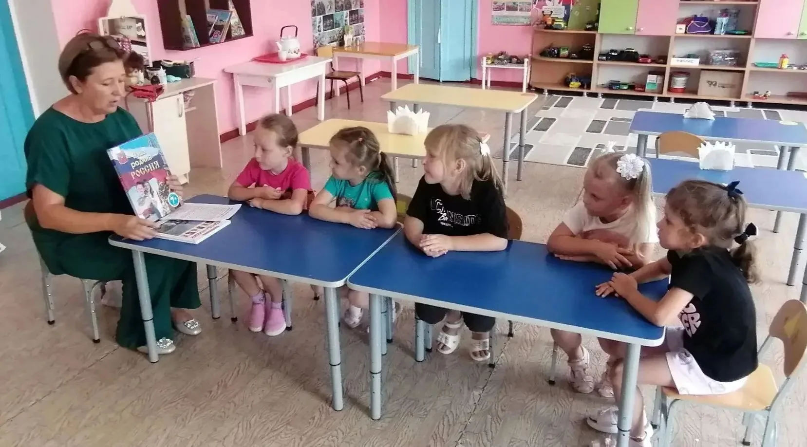 Библиотека села Лиман в сотрудничестве с детским садом «Ивушка» приняла участие в краев...