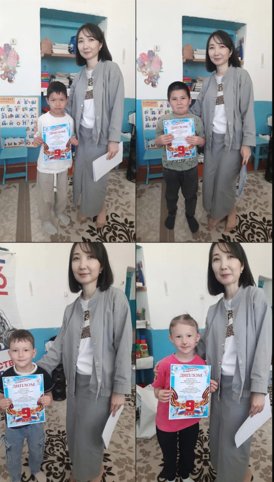 В канун великого праздника-Дня Победы-в нашем детском саду прошел конкурс рисунков  и п...