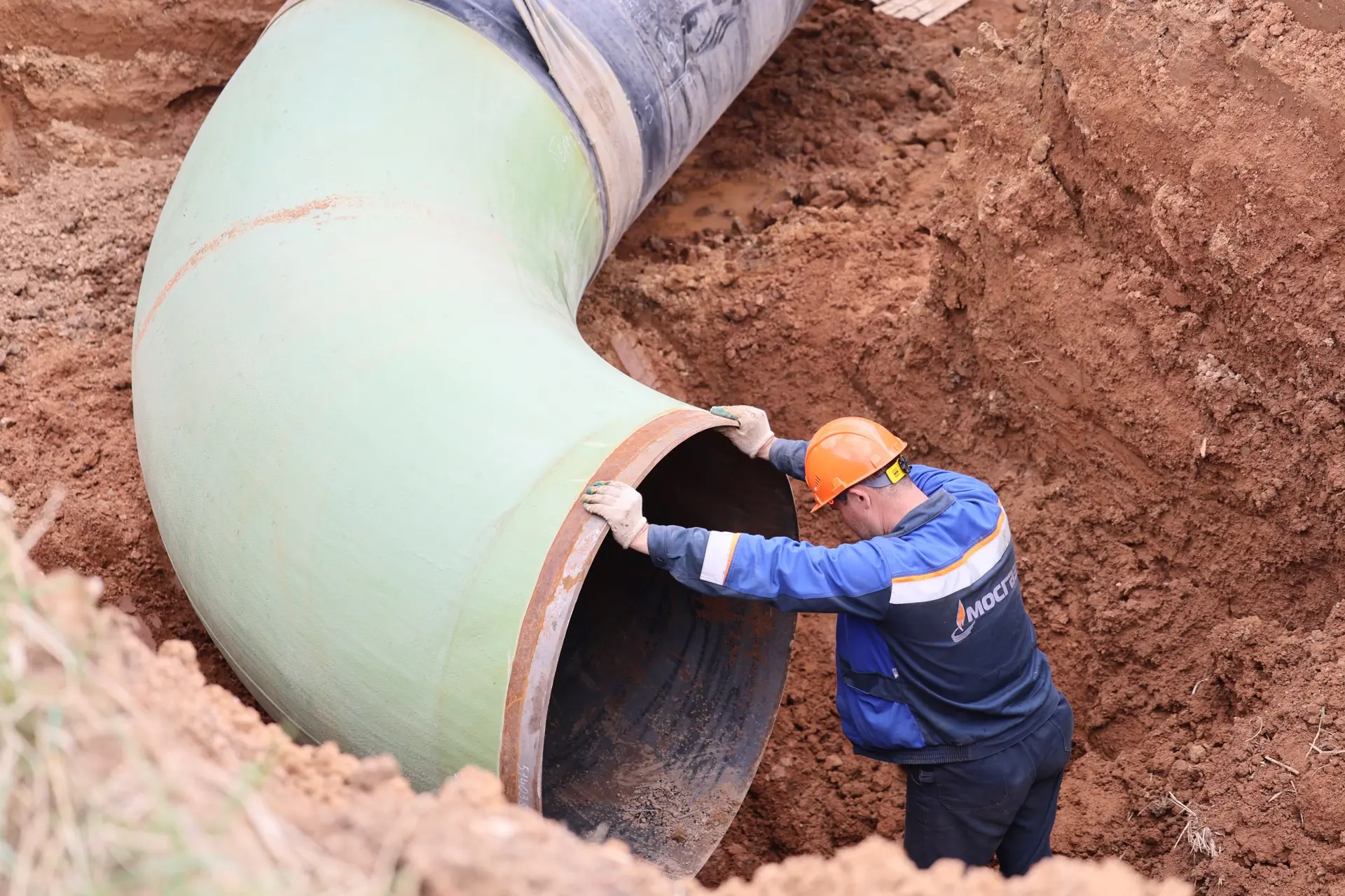 На востоке Москвы модернизируют систему газоснабжения