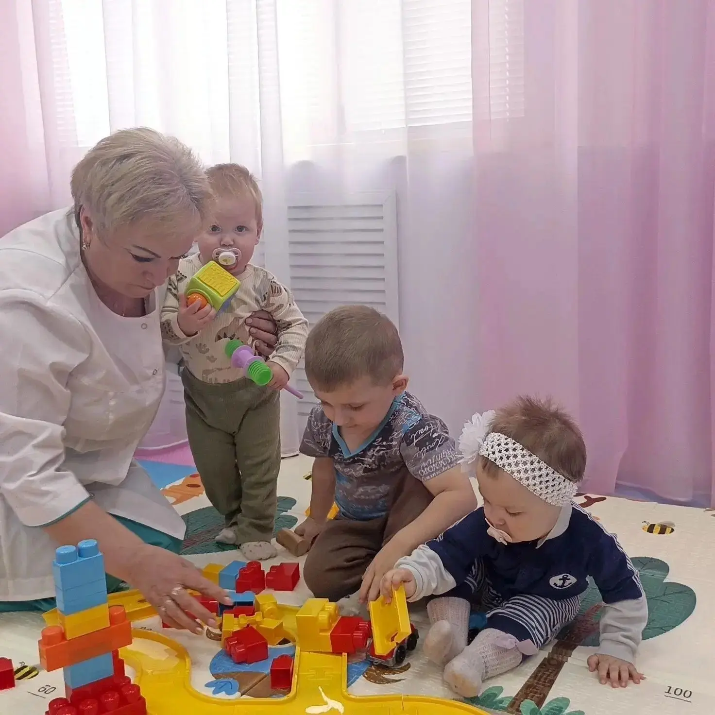❤️В группе кратковременного присмотра и ухода за детьми от рождения до 3-х лет Черемисиновского цент