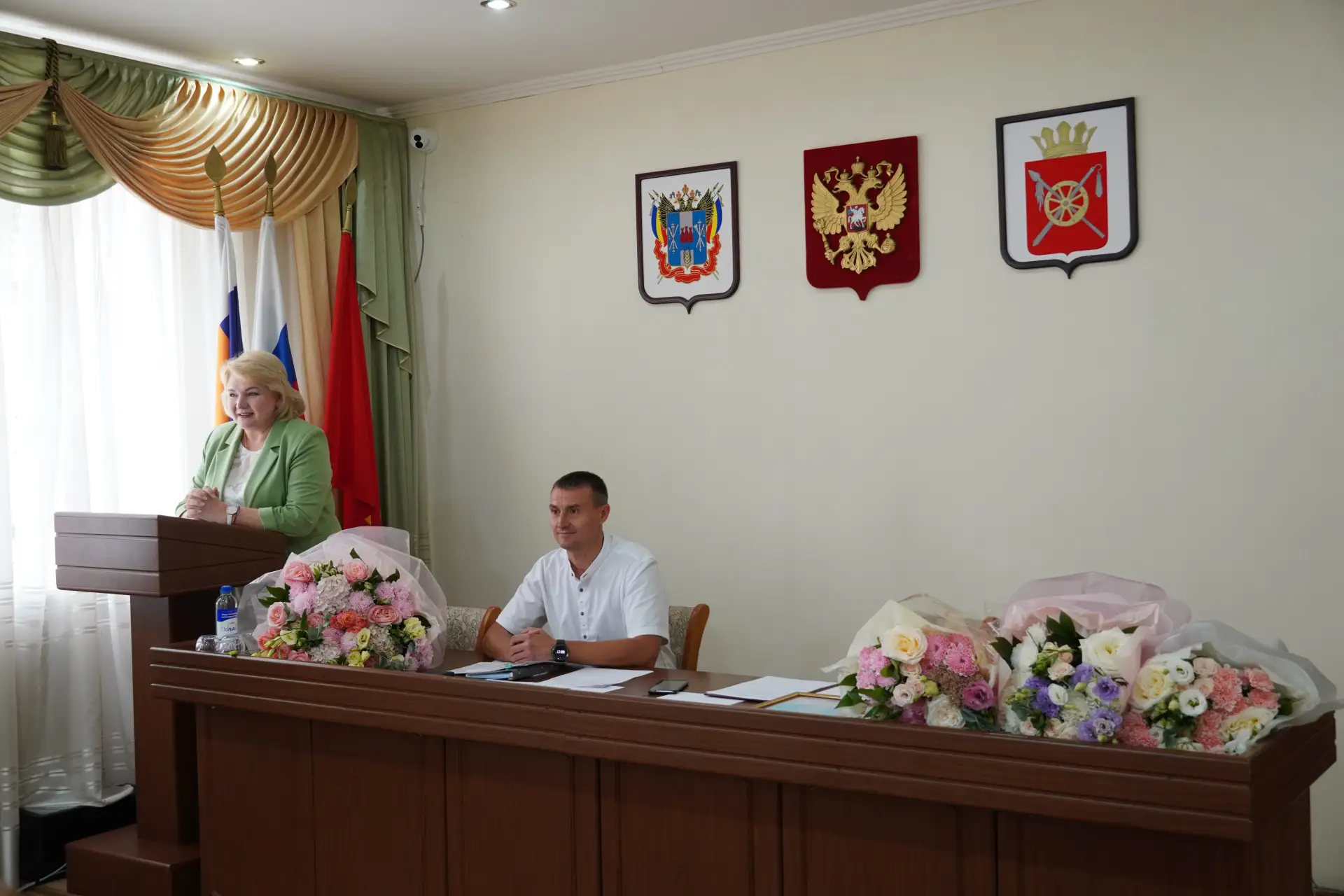 🗓 8 сентября — День финансиста! В Октябрьском районе прошло торжественное собрание, по...