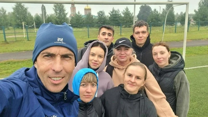 На областной спартакиаде первомайские педагоги сыграли в лапту