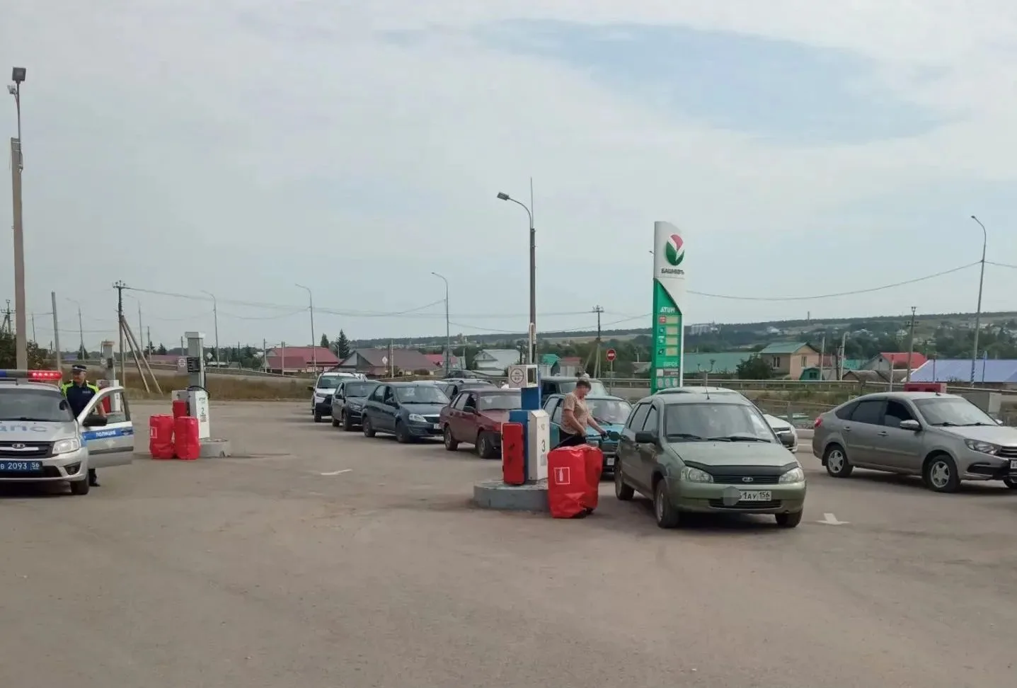 Ситуация с бензином - в центре внимания
