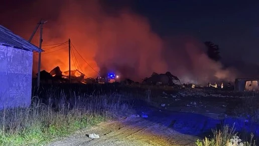 Пожар на производстве пиротехники под Переславлем потушен: 14 человек погибли