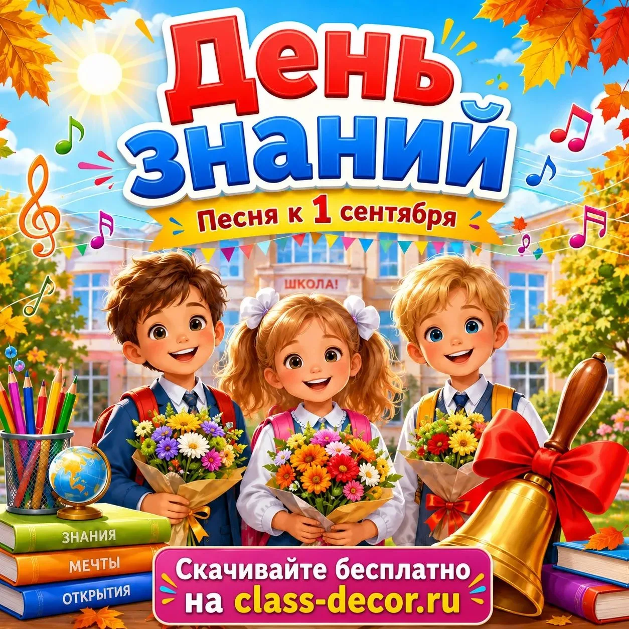 🎶 Пусть 1 сентября начнётся с этой песни!