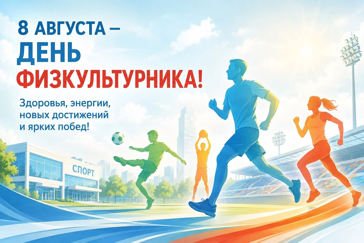 🏅 Сегодня отмечается День физкультурника!