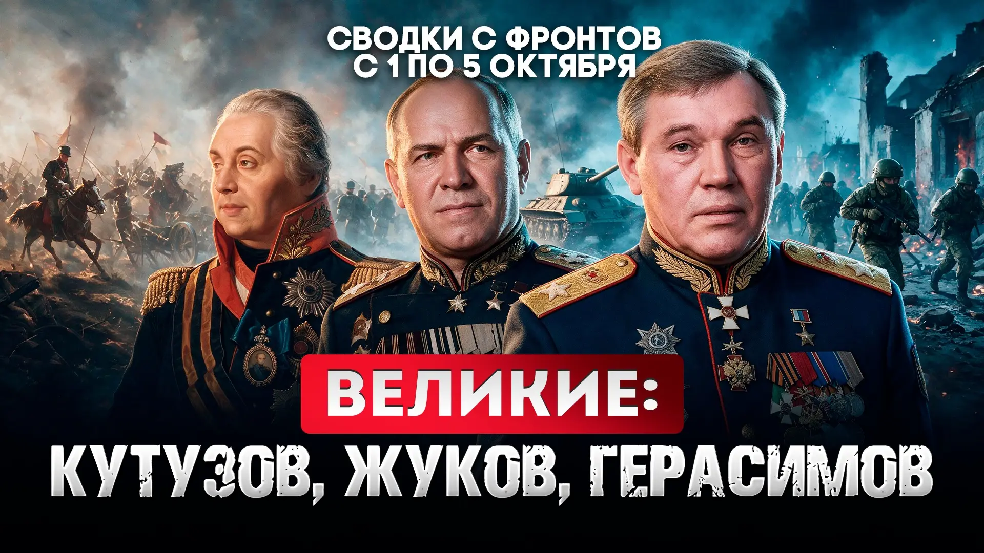 Большая фронтовая сводка 1-5 октября 2026 года