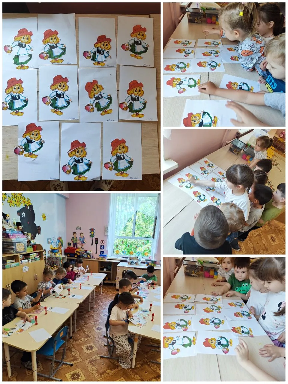 🐥Аппликация в средней группе✂️