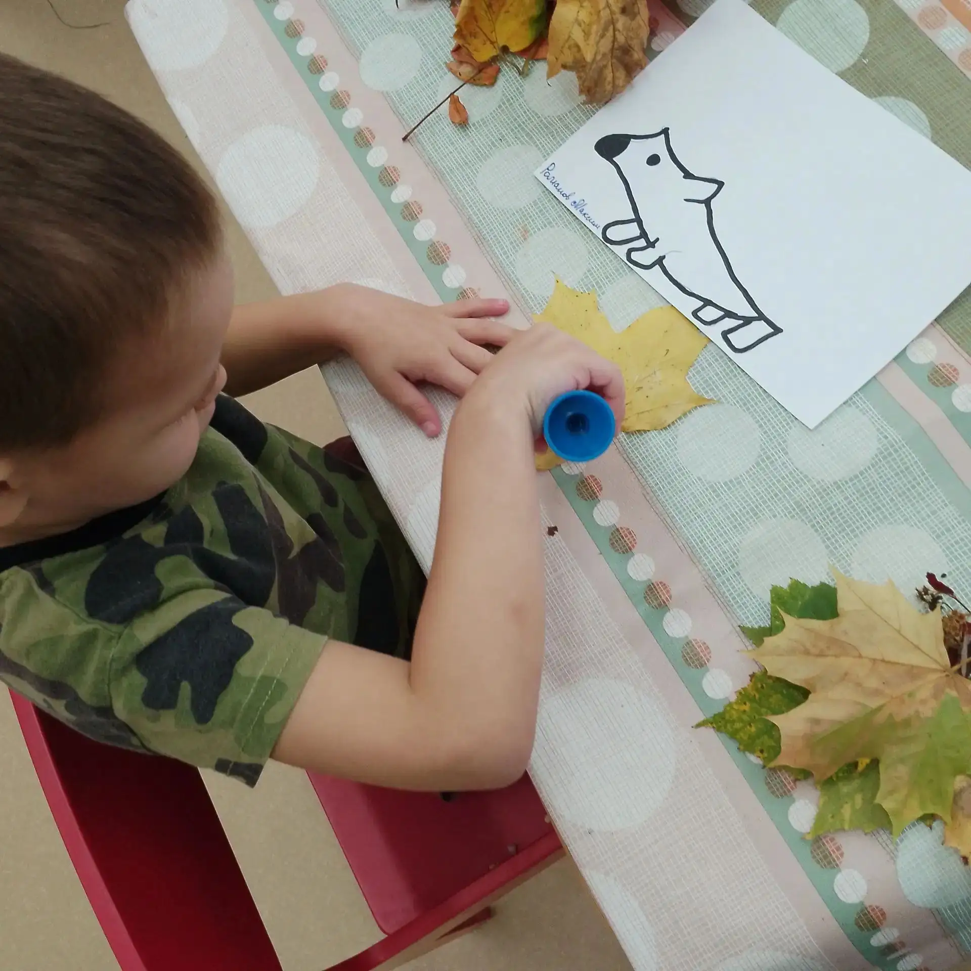 Сегодня наши ребята из средней группы творили настоящие чудеса! 🍂✨ Из прекрасных волше...