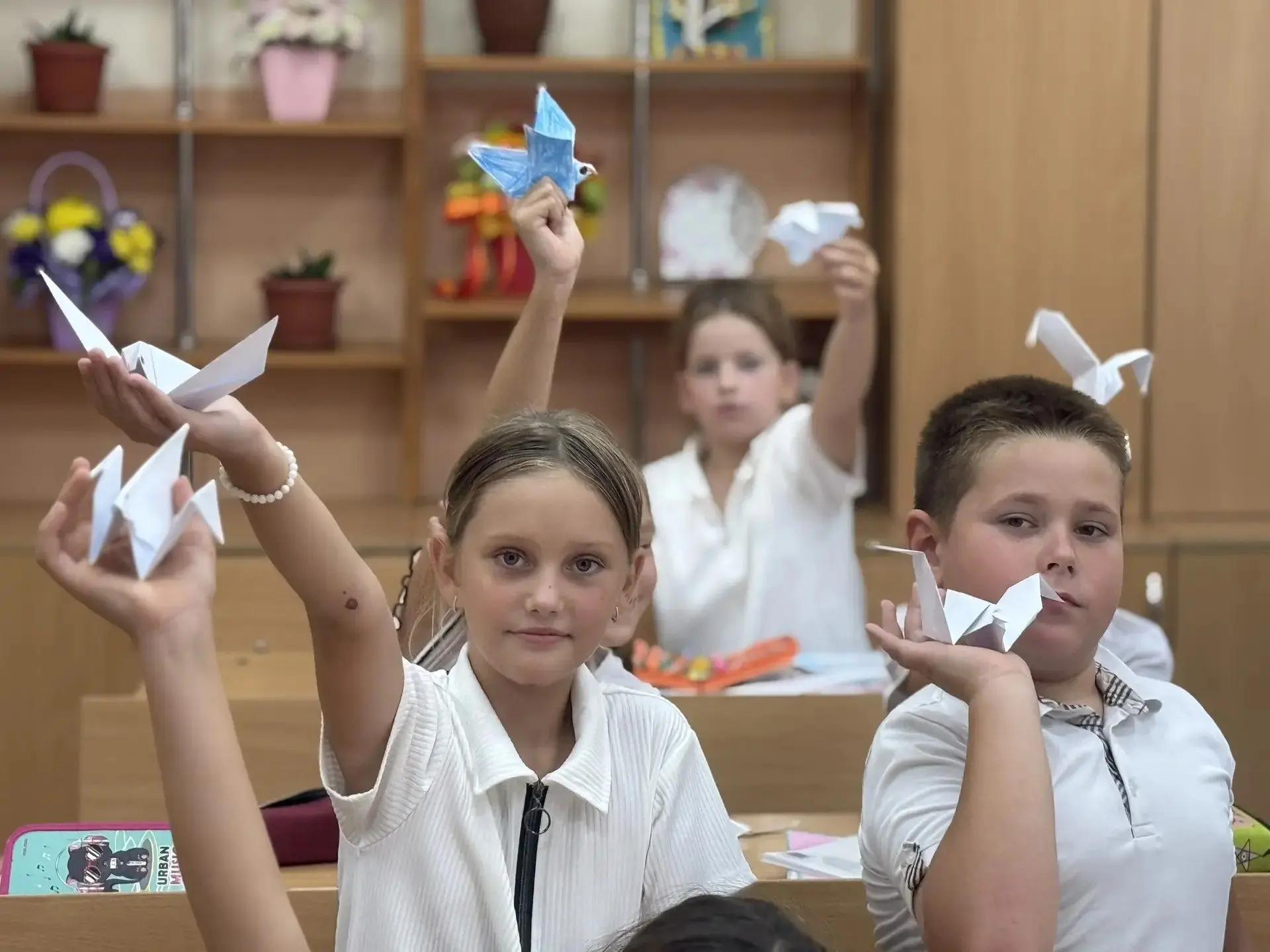 🕊️🤍 Акция «Журавлик памяти» 🤍🕊️