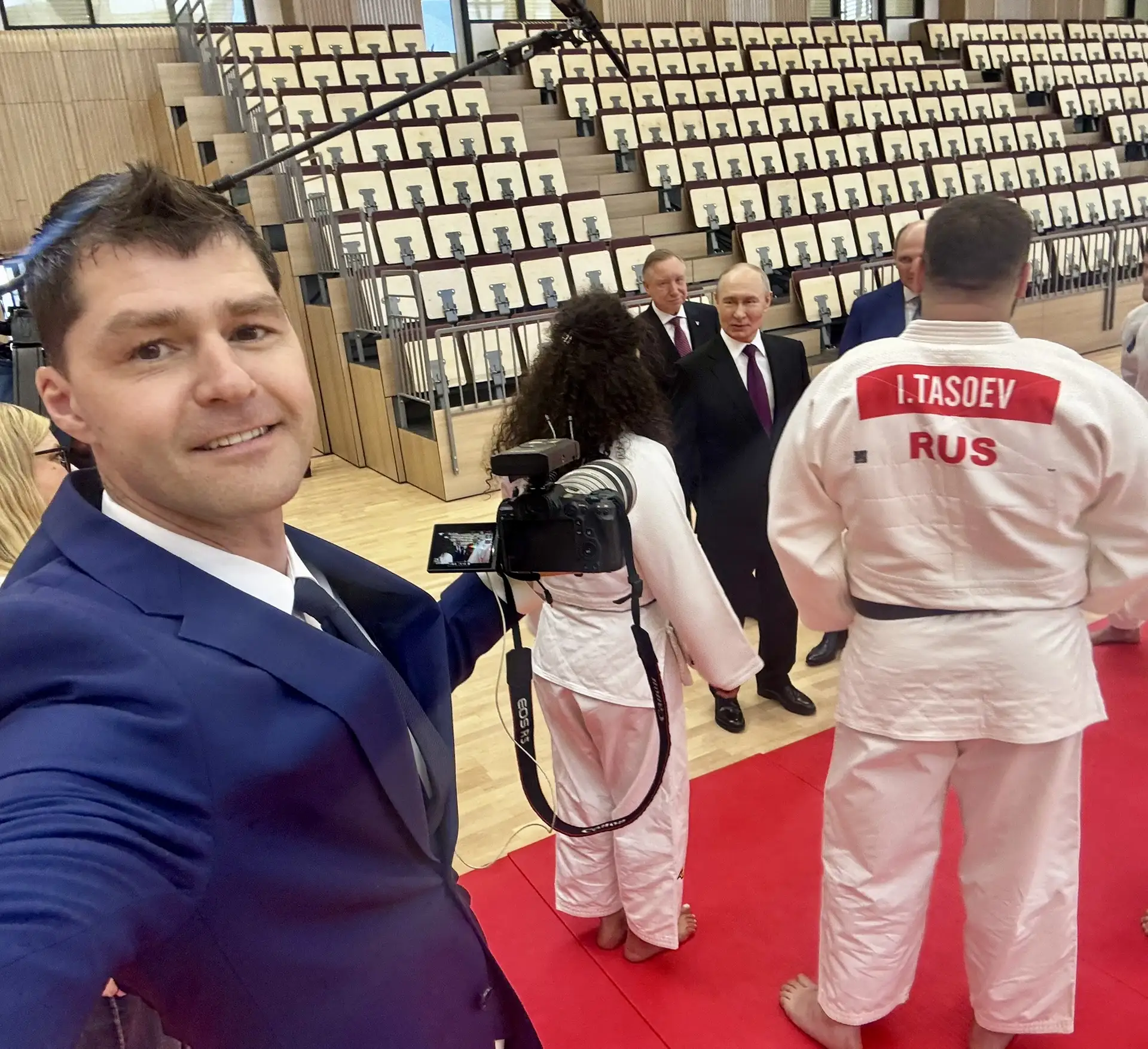 Сегодня в школе Спорта имени Анатолия Рахлина состоялась встреча с Президентом России В...