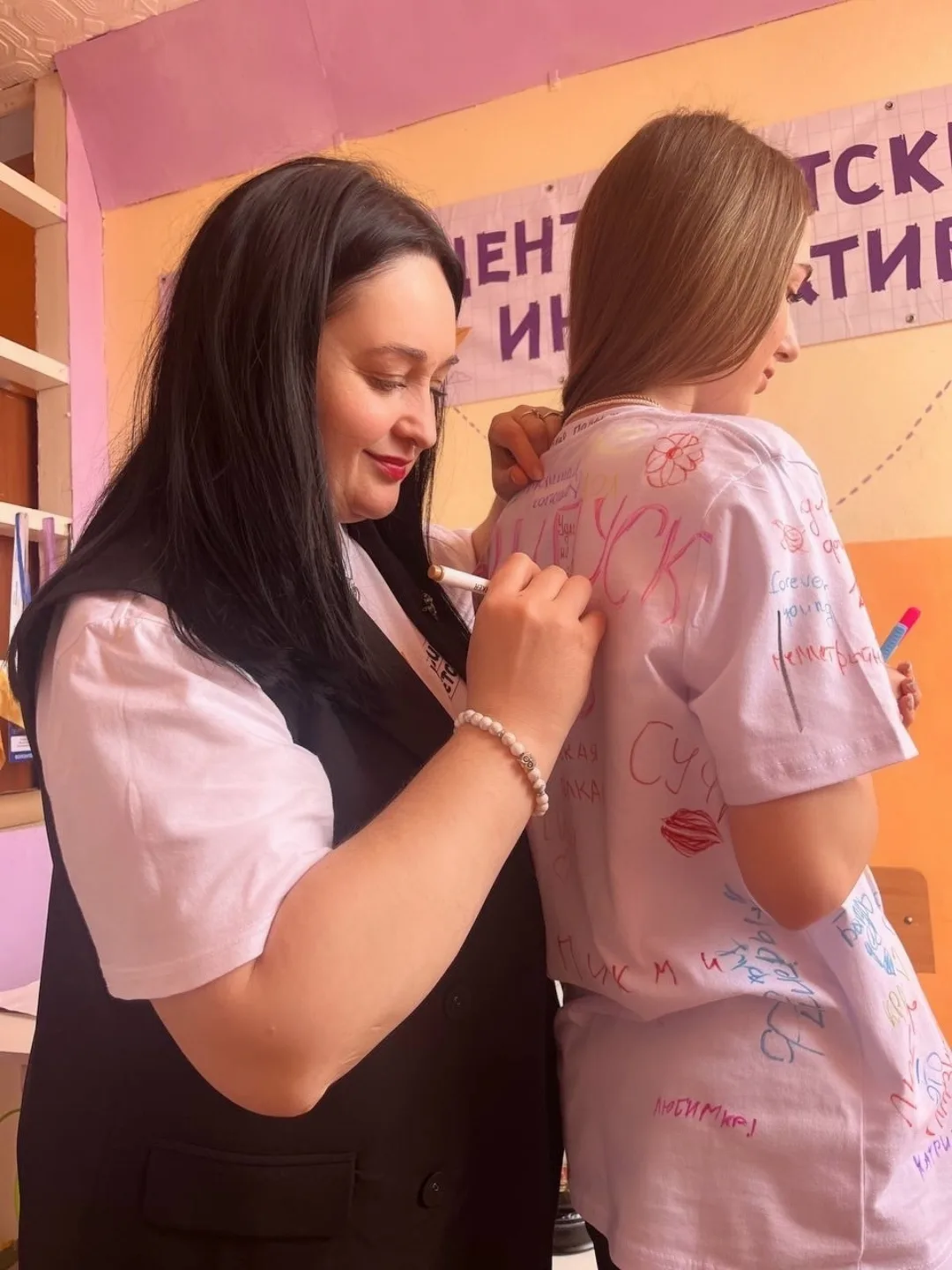 Сегодня в нашей школе прошел необычный челлендж, организованный выпускниками-девятиклас...