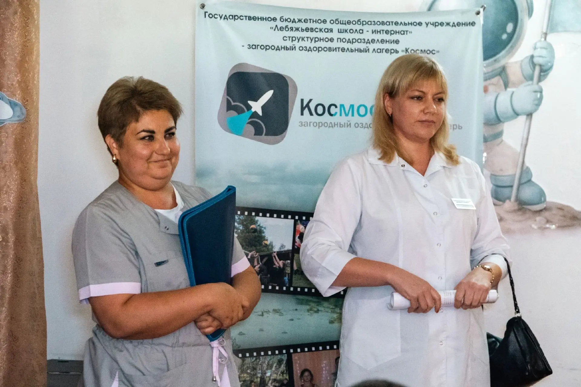 Специалисты ГБУ "Межрайонной больницы √1" посетили оздоровительный лагерь  "Космос" и  ...