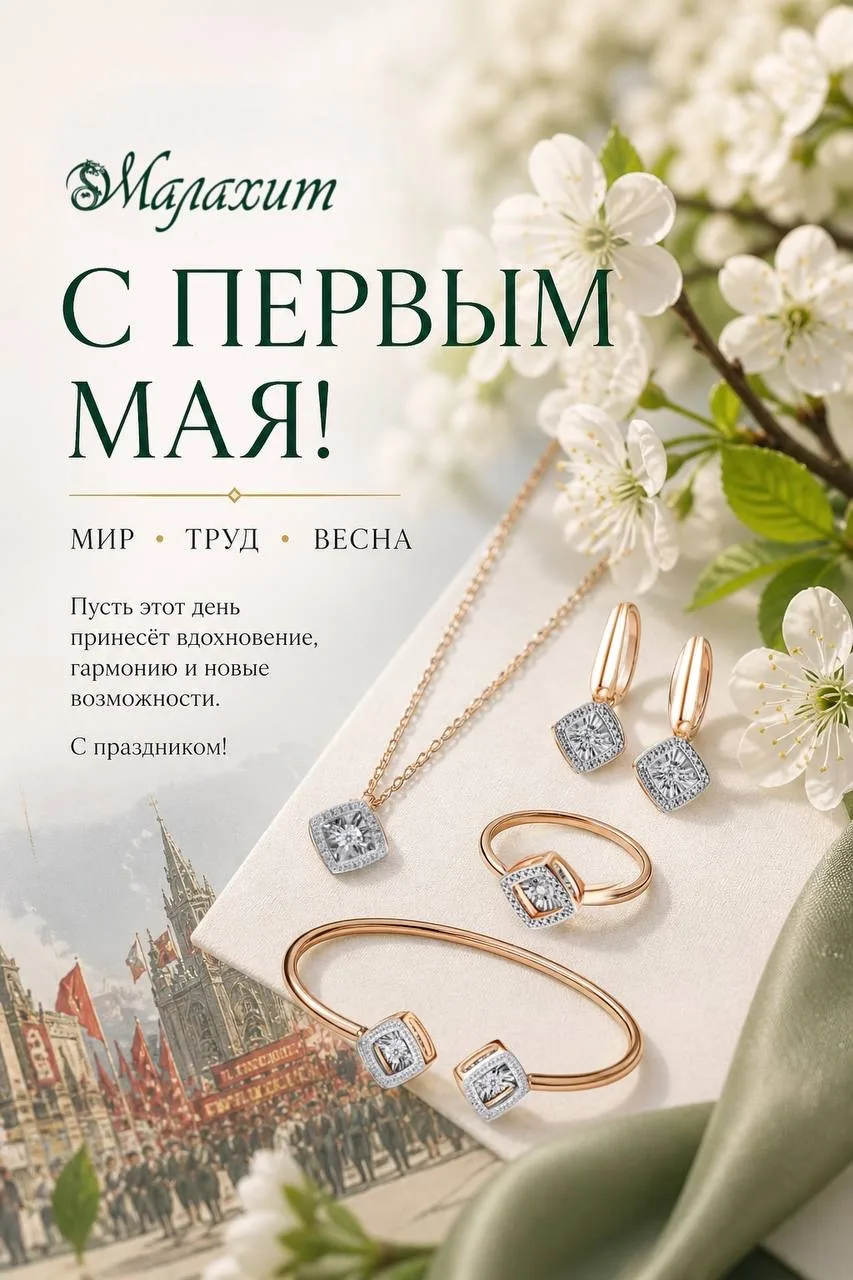 С первым мая! 🍃