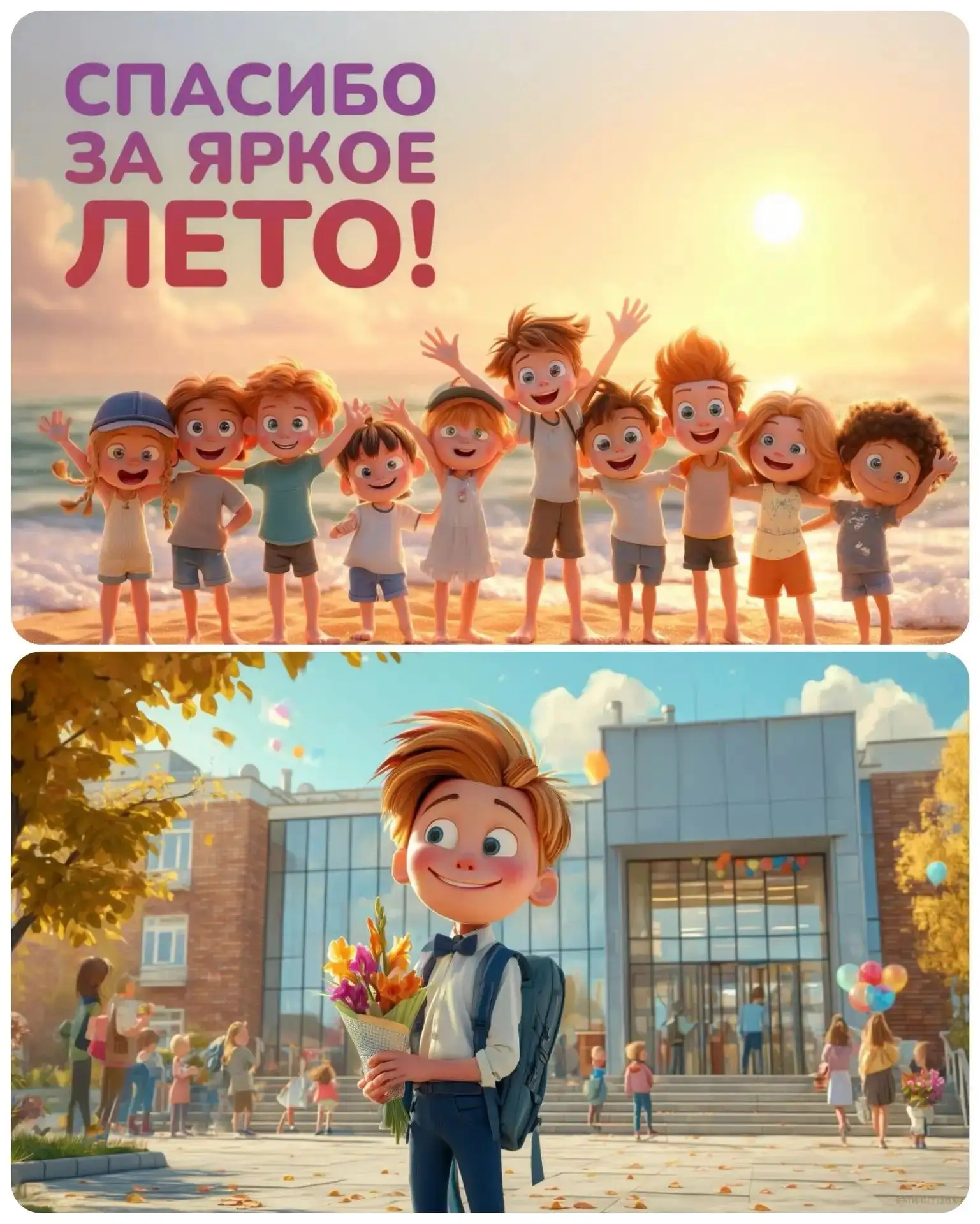 Сегодня, 🔔 1 сентября 🔔 , мы не просто подводим итоги лета, но и поздравляем всех шко...