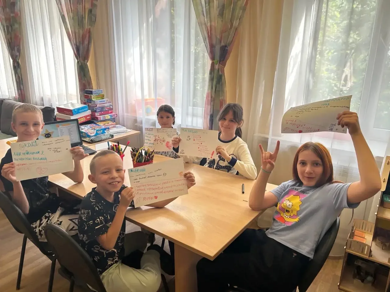 📊🔰У детей прошло занятие с психологом, направленное на развитие здоровой самооценки и...