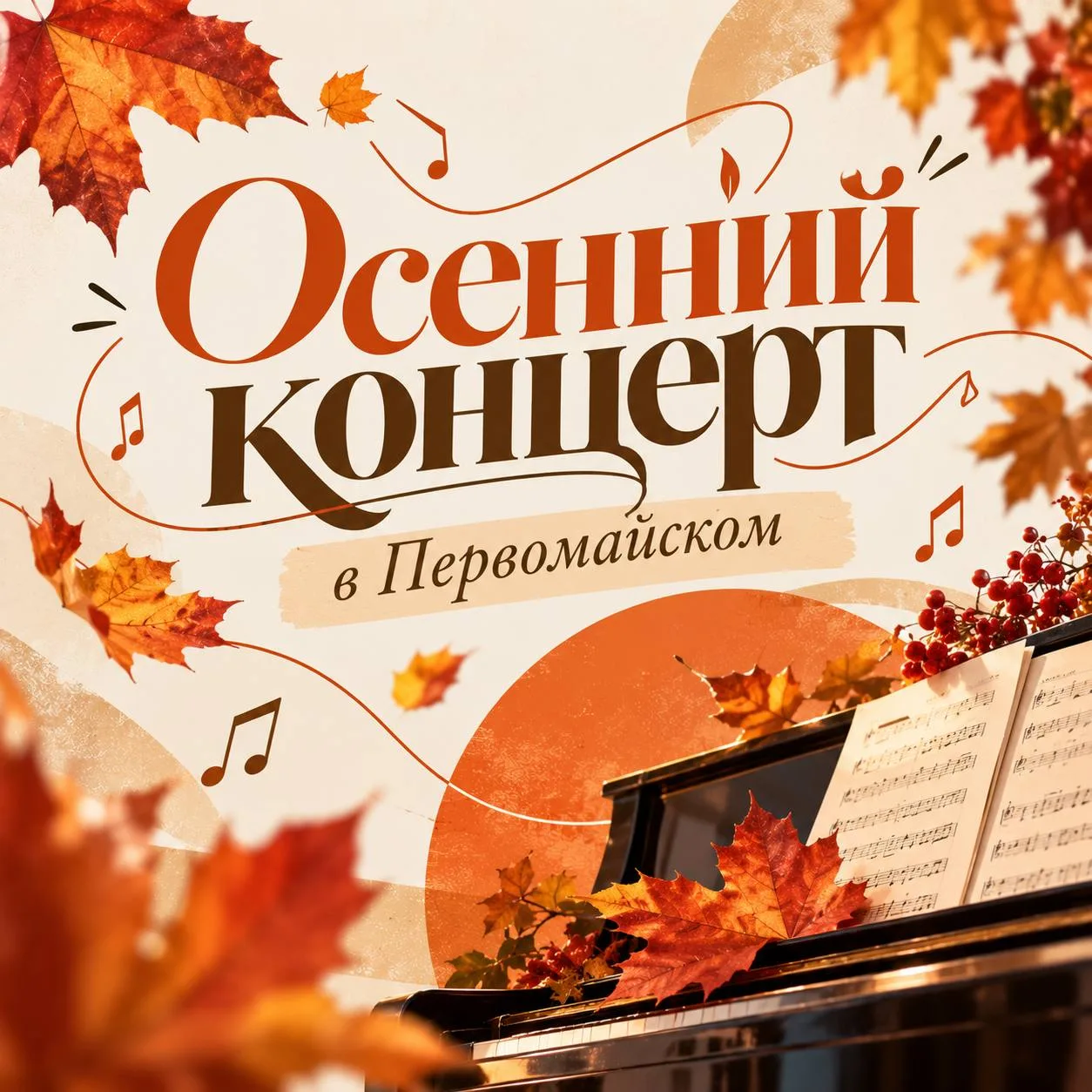 В ДК «Первомайское» 9 октября состоится осенний концерт, посвящённый Дню пожилого челов...