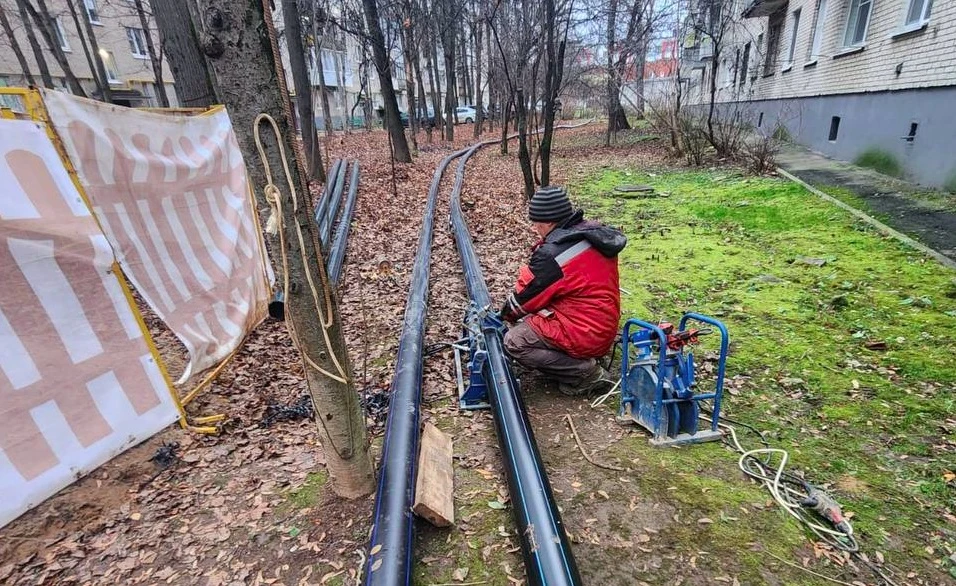 В поселке Лесной городок завершены работы по капитальному ремонту сетей водоснабжения
