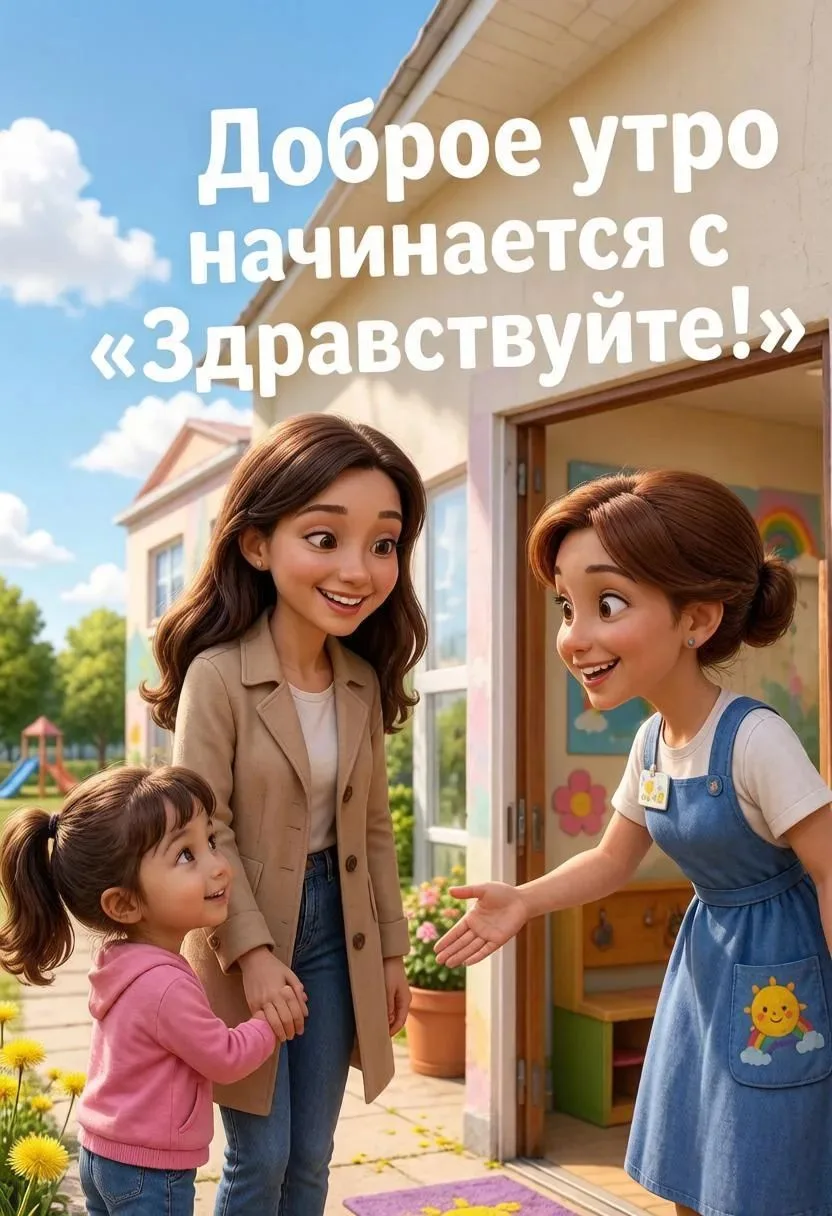 ☀ Доброе утро начинается с «Здравствуйте!»