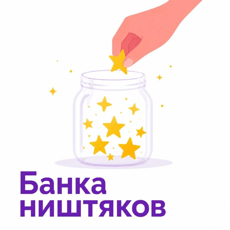 Банка ништяков — простой способ сохранять мотивацию каждый день

Идея: записывать на листочках любые