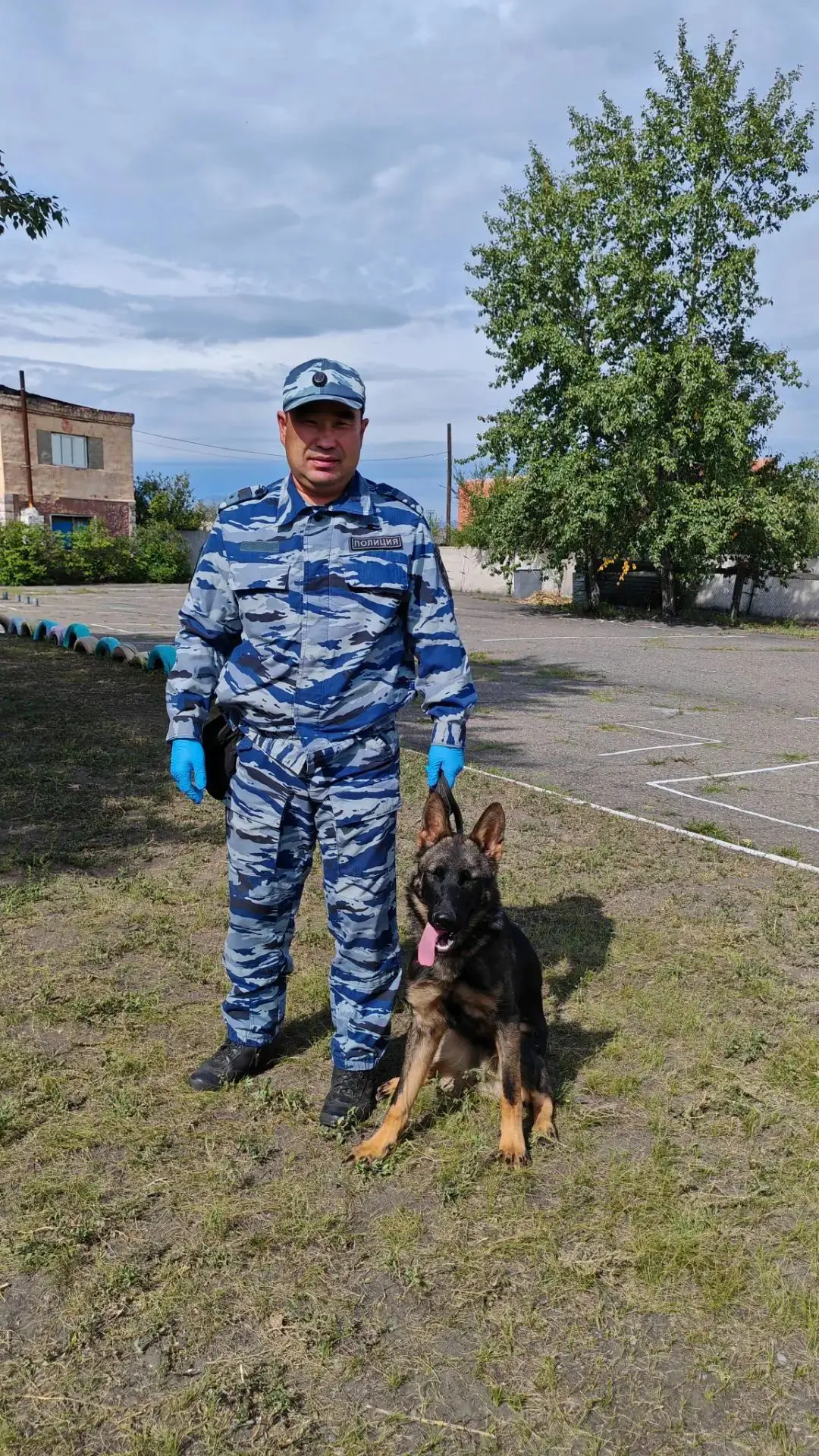 В Центре кинологической службы МВД Тувы готовят нового четвероногого напарника