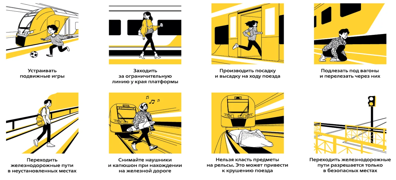 🚂 Безопасность на железной дороге: берегите себя и близких! 🚂  Железная дорога — зона повышенной опа