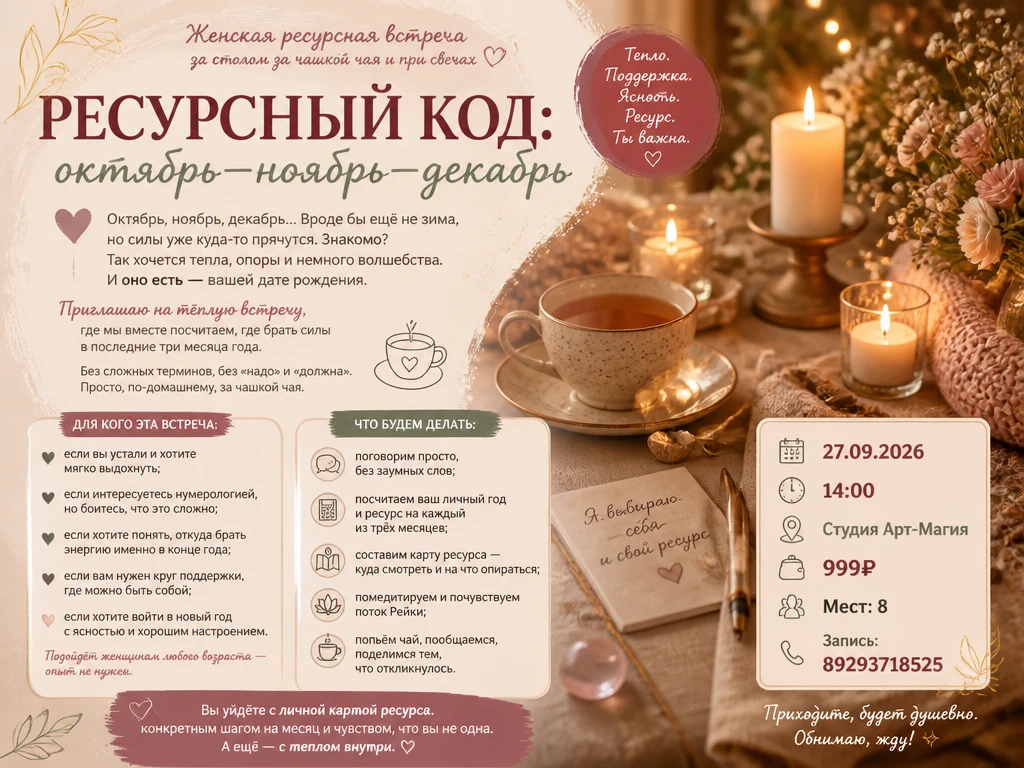 Привет, дорогие! 🫶