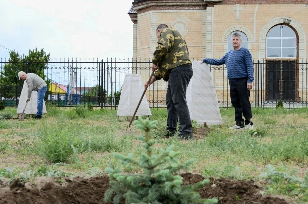 Состоялось благоустройство аллеи в честь акбулакчан — участников СВО, погибших при испо...