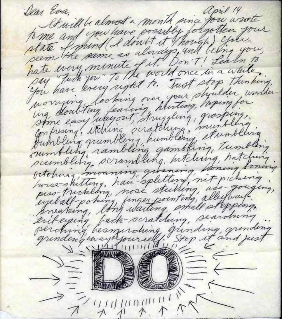 «…Ты ведешь себя так, как тебе свойственно, и, насколько я тебя знаю, ненавидишь каждую...