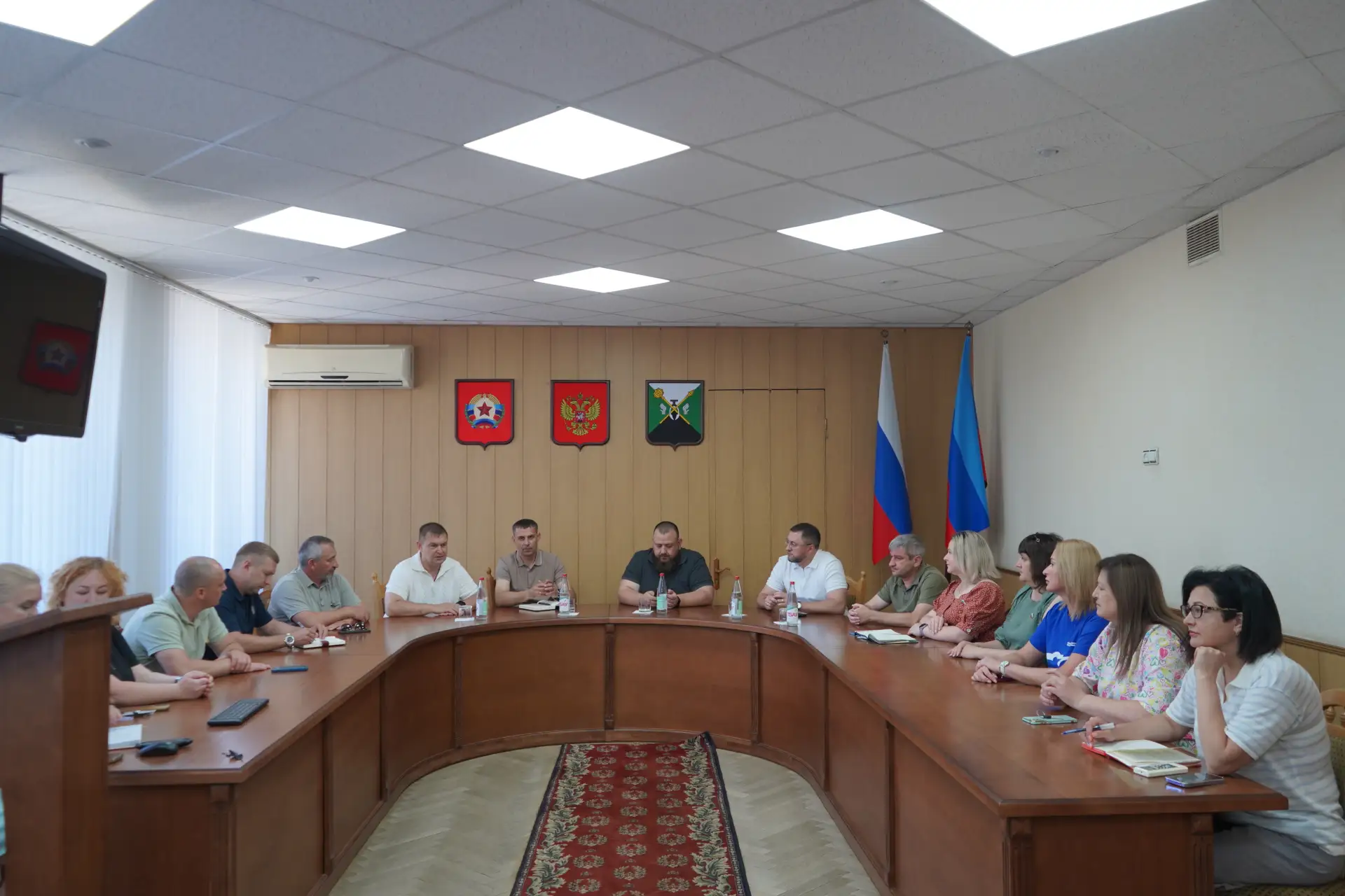 В рамках рабочего визита Председателя Народного Совета ЛНР Андрея Сопельника и депутата Народного Со