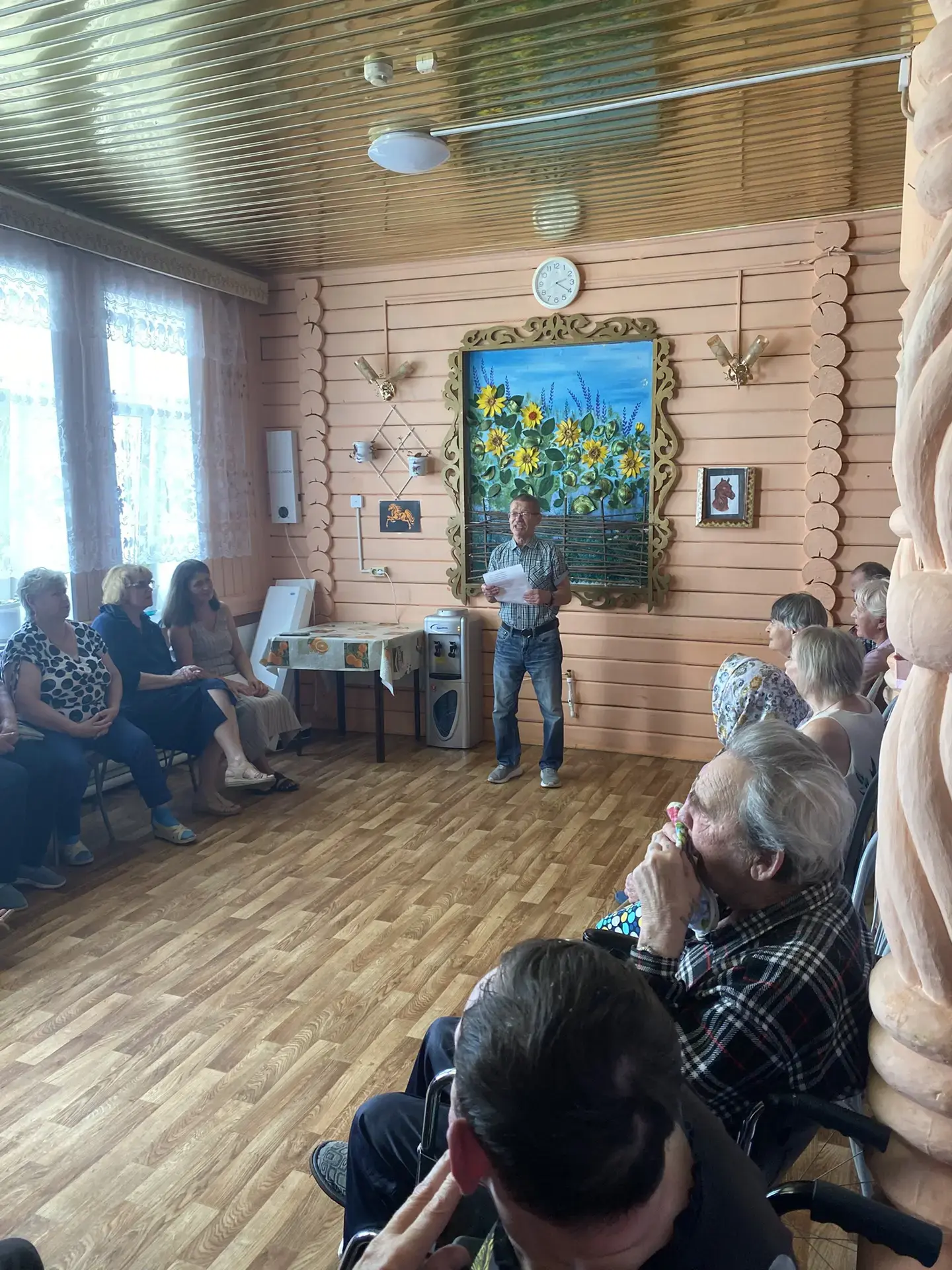 📌Отдыхающие нашего центра посетили ГБУ "Сявский дом-интернат для престарелых и инвалидов", чтобы по
