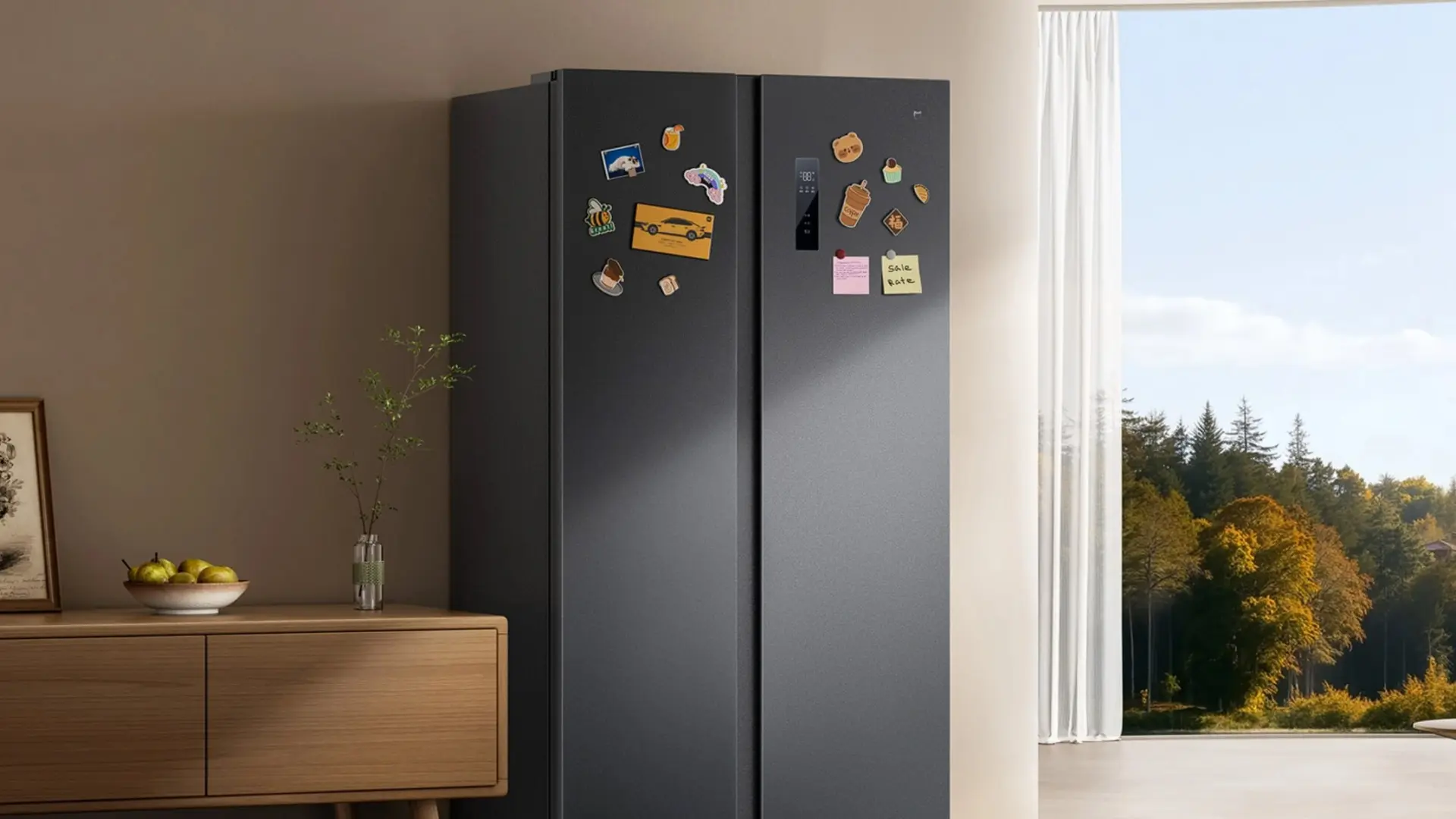 От Xiaomi холодос сказал микробам «досвидос»  Компания выпустила холодильник Mijia Refrigerator Side