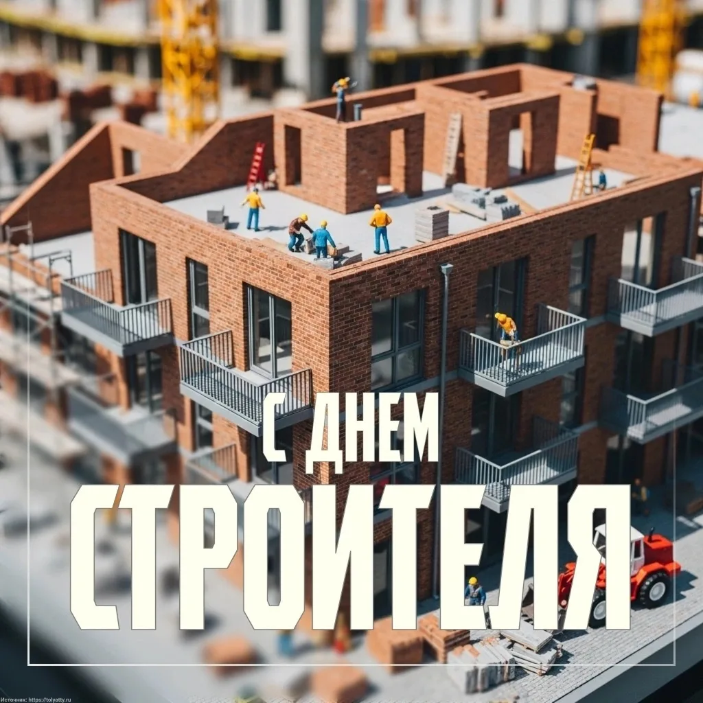 К преддверии 70 летия Дня строителя!