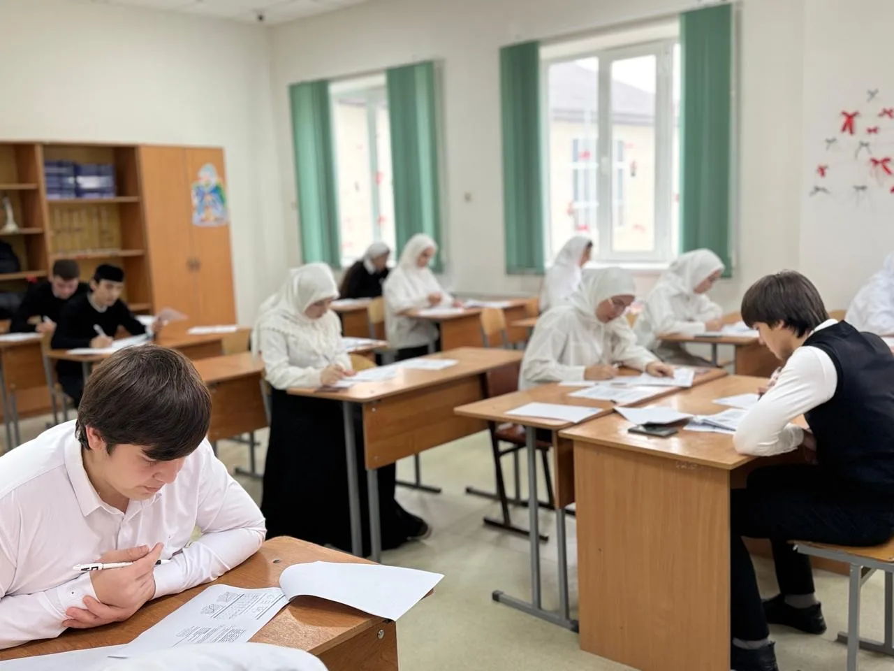 Диагностическая работа по математике в 11 классе  Сегодня в МБОУ «СШ №5 г. Ойсхара им. К.Л. Тепсуева