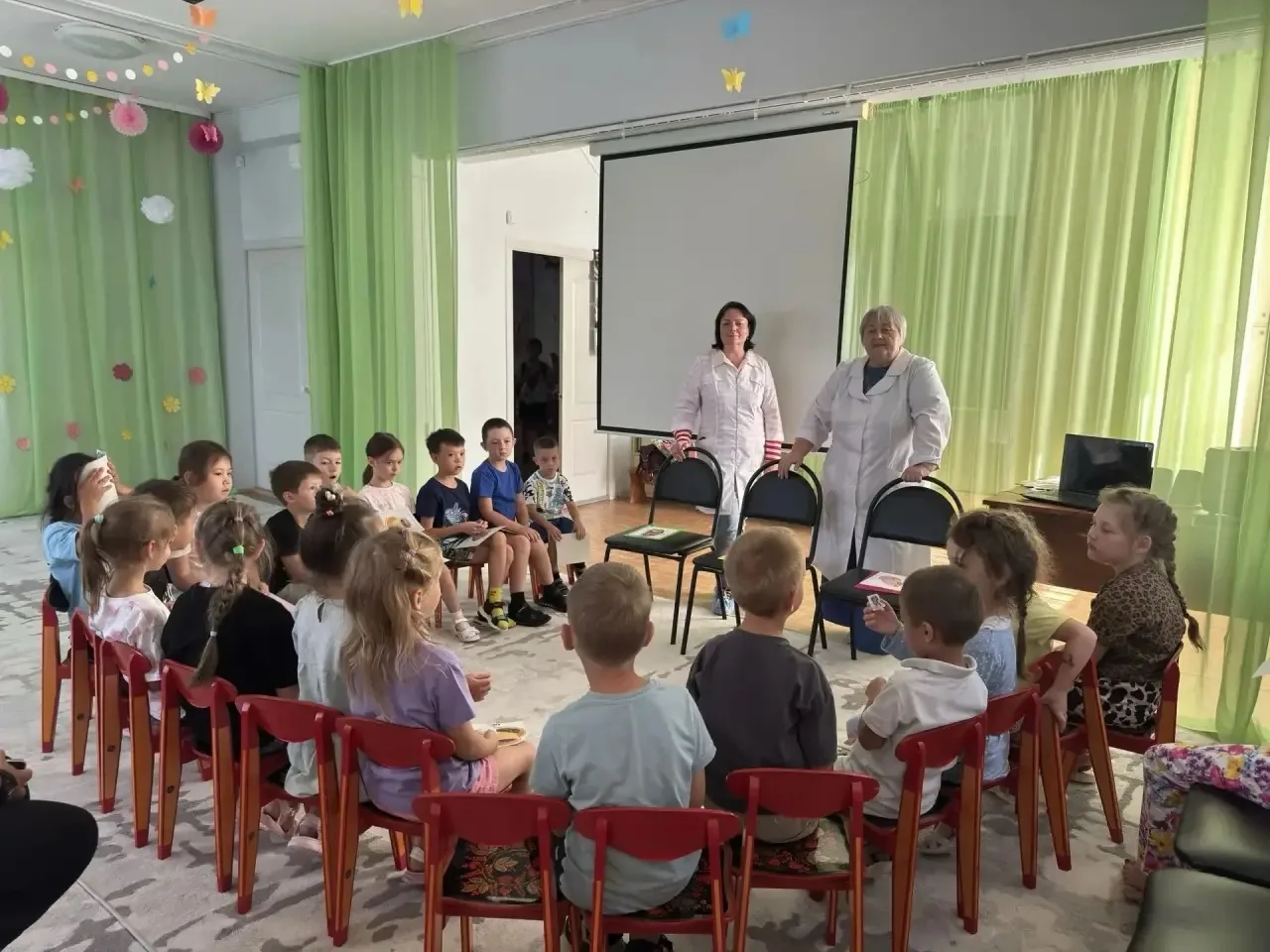 О здоровом образе жизни  в  детском саду «Дениска»