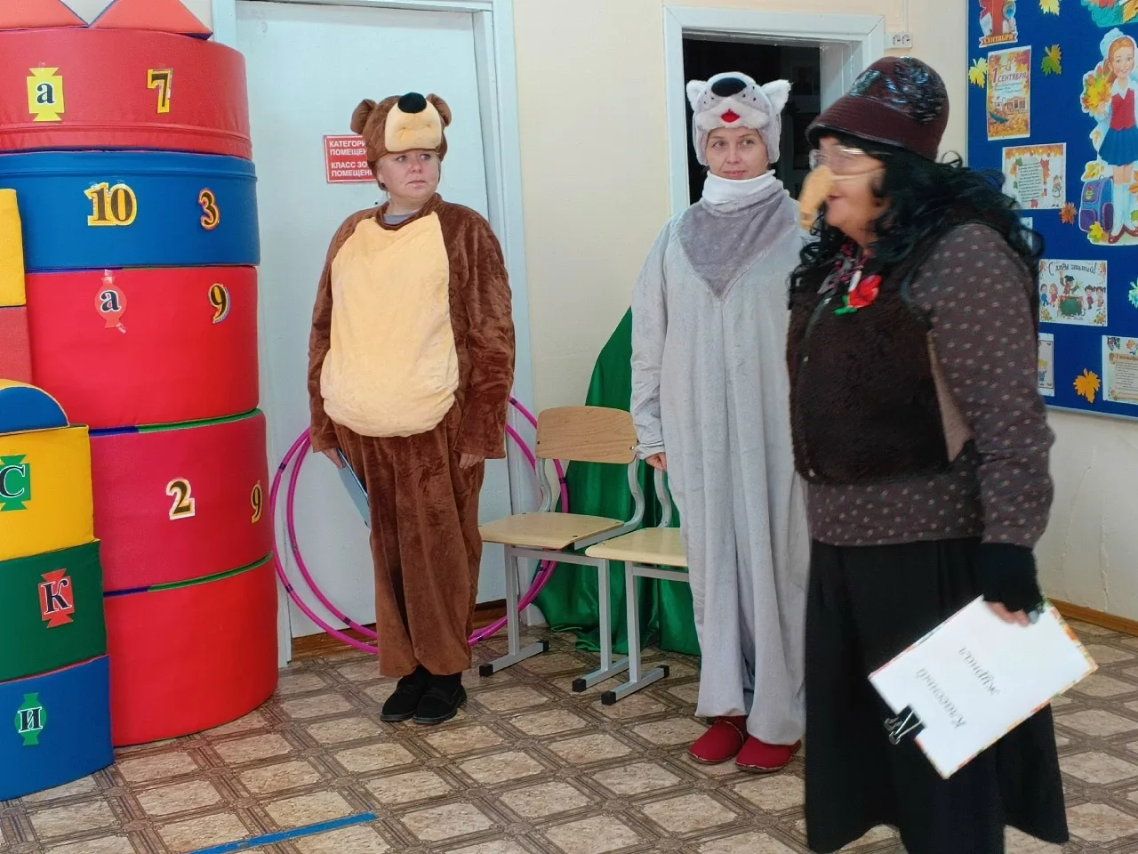 Урок в Лесной школе