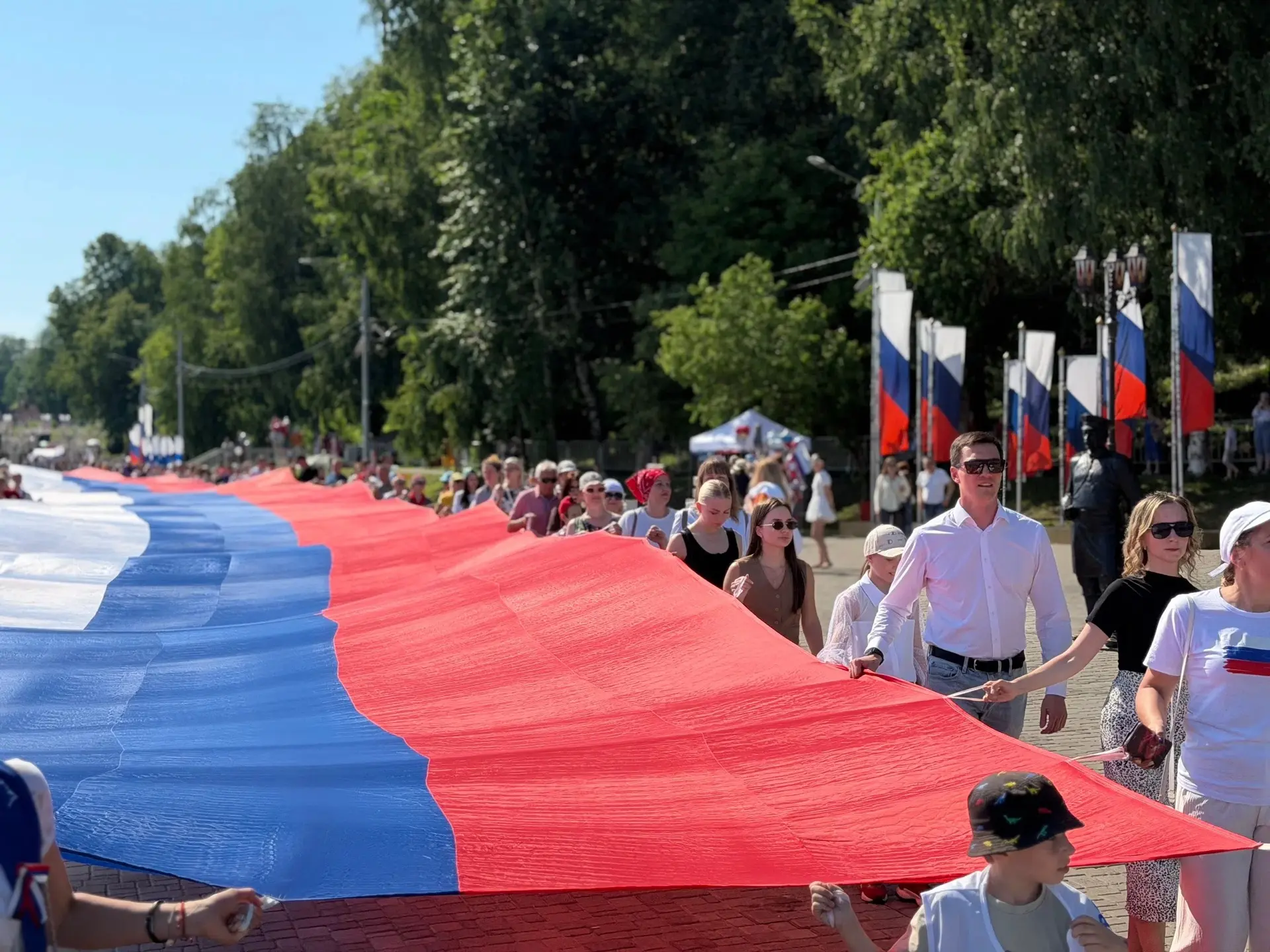 Череповец встречает День России и День открытия города!

Одной из городских площадок, где сегодня ра