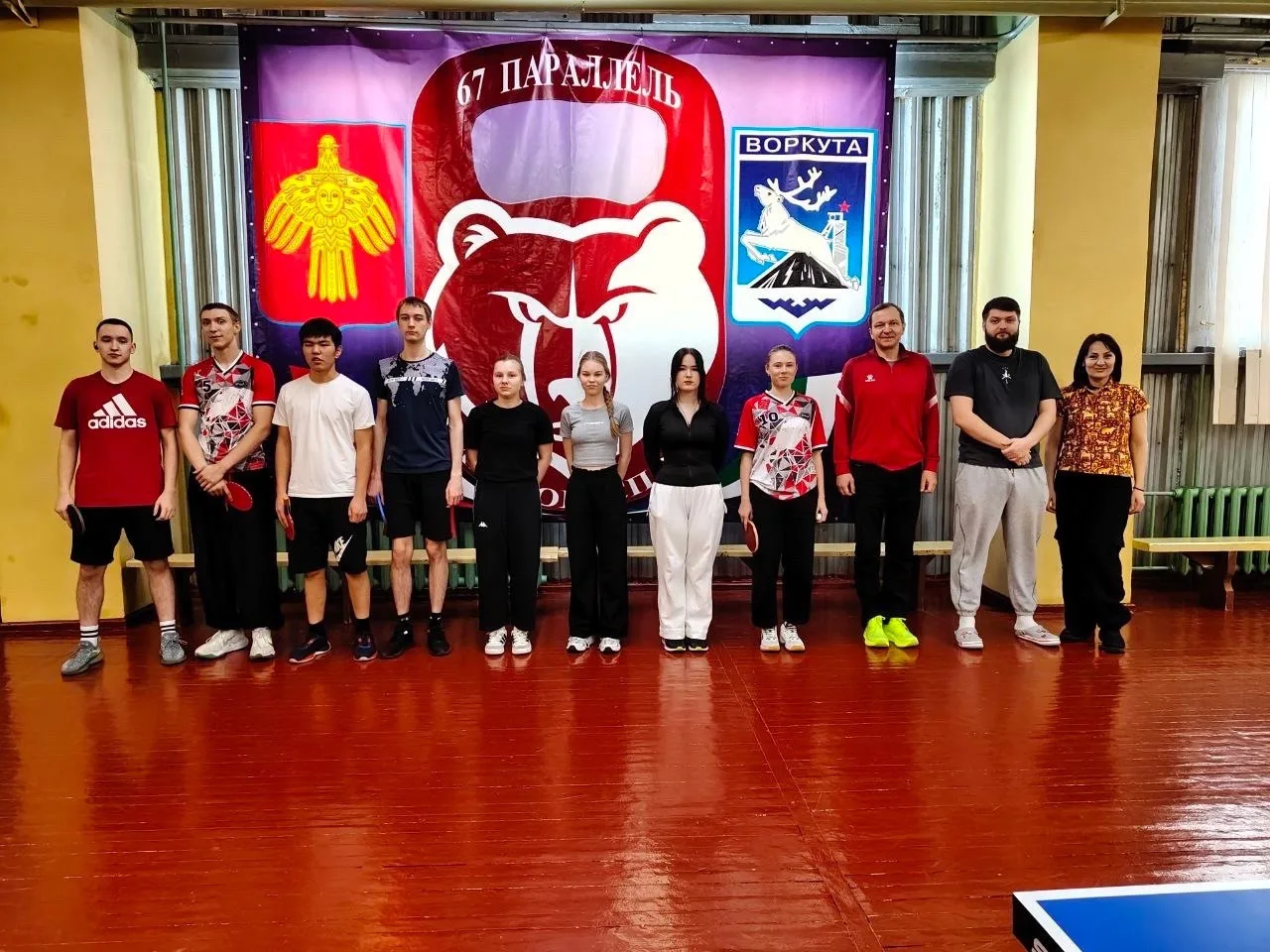 🏓В Воркуте определили лучших игроков в настольный теннис среди молодежи