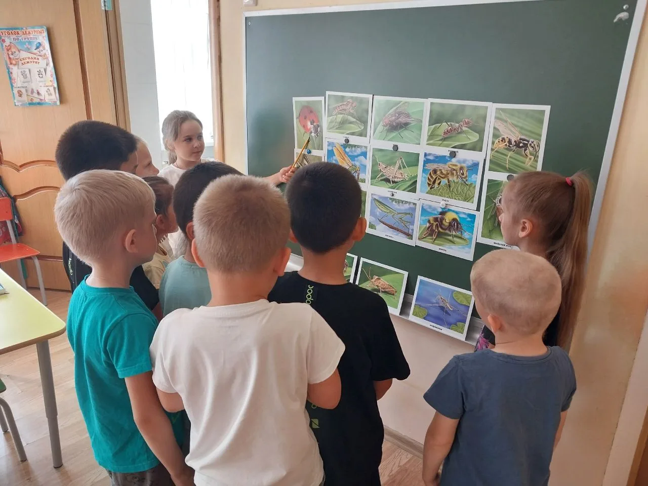 🦋 Тематическое занятие «Насекомые» в группе «Теремок»! 🦋