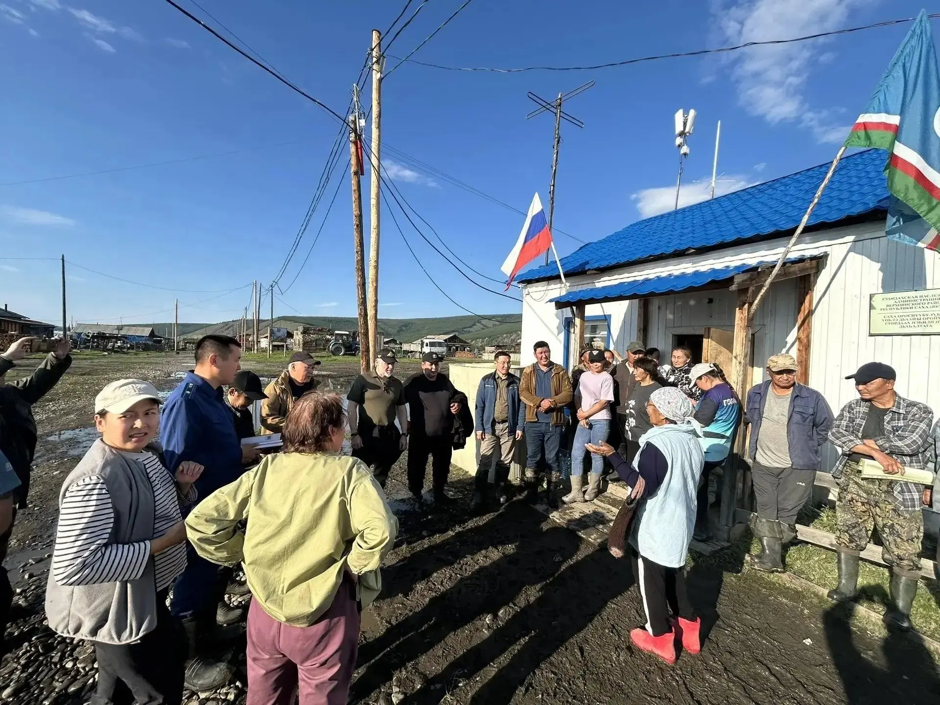 29 июля 2026 г. в Верхоянском улусе состоялось выездное совещание по ликвидации последствий дождевог