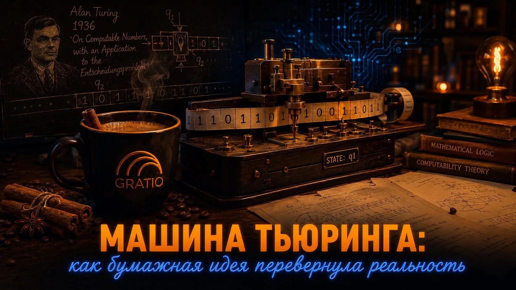 Машина Тьюринга: как бумажная идея перевернула реальность