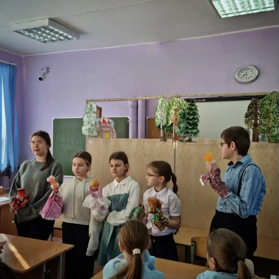 🎭 Друзья, радостная новость! Актеры нашего кружка «Играем по-взрослому» представили новый кукольный