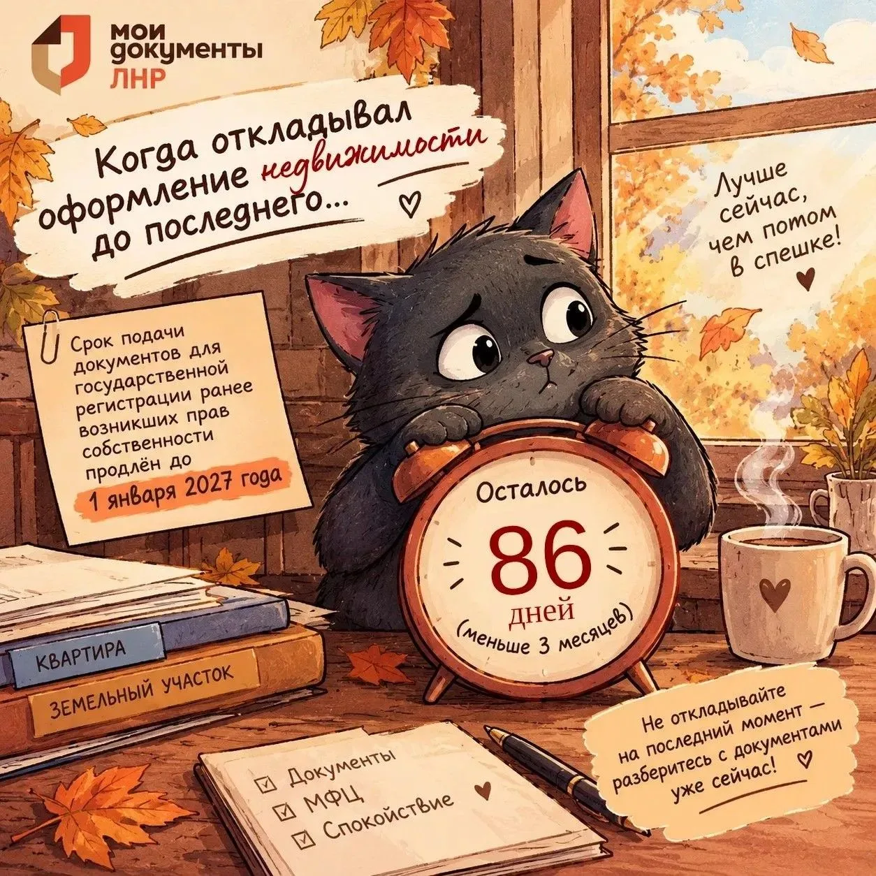 Обратный отсчёт уже запущен!..
