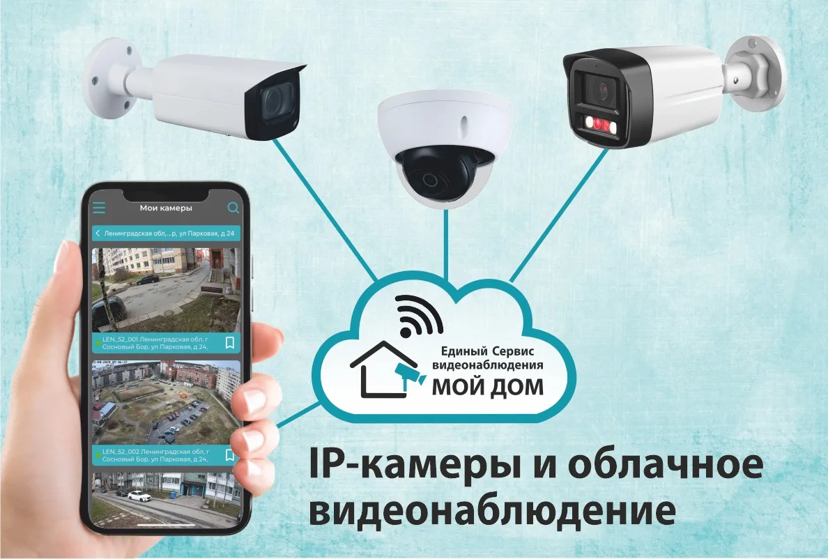 ☁ IP-камеры и облачное видеонаблюдение
 
Облачное видеонаблюдение — это современный способ видеоконт