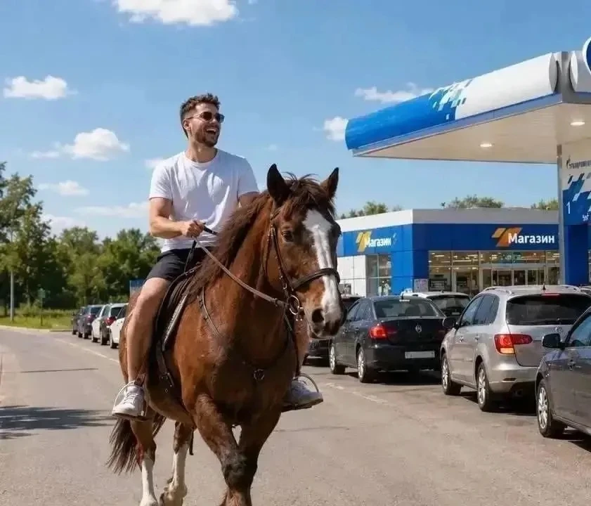⚡️Россиянам посоветовали пересесть с автомобилей на лошадей из-за проблем с бензином.
